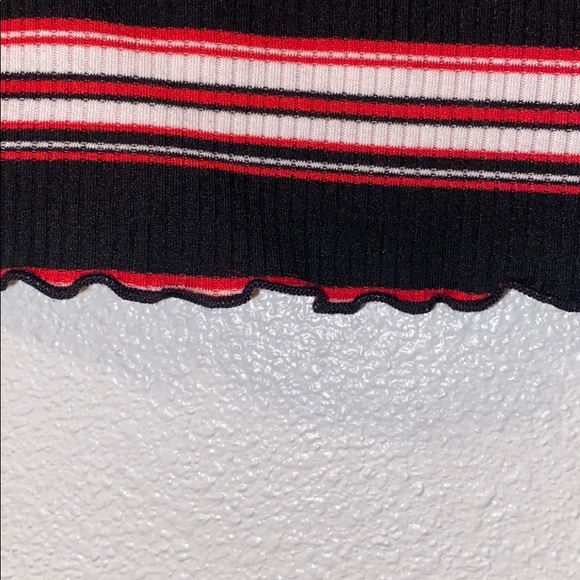 BLACK/RED TUBETOP - Picture 2 of 2
